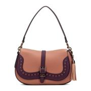 Roze Cowboy Style Tas met Tassels Hispanitas , Pink , Dames