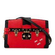 Pre-owned Leather louis-vuitton-bags Louis Vuitton Vintage , Red , Dam...