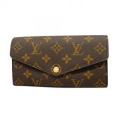 Pre-owned Canvas wallets Louis Vuitton Vintage , Brown , Dames