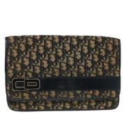 Pre-owned Canvas clutches Dior Vintage , Blue , Dames