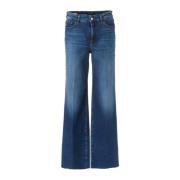 Hoge taille jaren zeventig stijl jeans Marc Cain , Blue , Dames