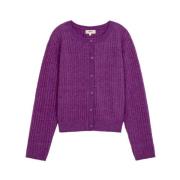 Stijlvolle Gebreide Kleding Suncoo , Purple , Dames