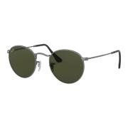 Ronde Metalen Zonnebril Ray-Ban , Gray , Unisex