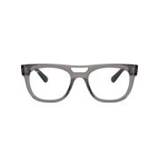 Transparent Grey Eyewear Frames Ray-Ban , Gray , Heren