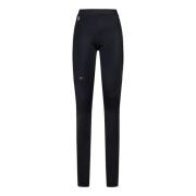 Zwarte Leggings met Reflecterende Accenten Coperni , Black , Dames