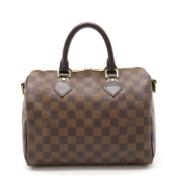 Pre-owned Canvas louis-vuitton-bags Louis Vuitton Vintage , Brown , Da...