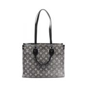 Pre-owned Denim totes Louis Vuitton Vintage , White , Dames