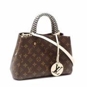 Pre-owned Fabric handbags Louis Vuitton Vintage , Brown , Dames