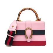 Pre-owned Leather gucci-bags Gucci Vintage , Multicolor , Dames