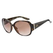 Bruine Resin Zonnebril voor Vrouwen Guess , Brown , Dames