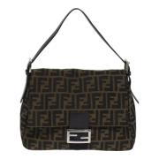 Pre-owned Canvas fendi-bags Fendi Vintage , Brown , Dames