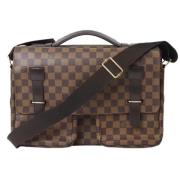 Pre-owned Canvas louis-vuitton-bags Louis Vuitton Vintage , Brown , He...