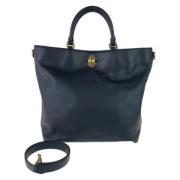 Pre-owned Leather handbags Dolce & Gabbana Pre-owned , Black , Dames