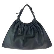 Pre-owned Leather gucci-bags Gucci Vintage , Black , Dames