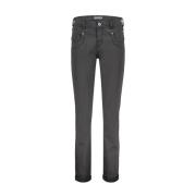 Relaxte pasvorm knoopbroek Red Button , Gray , Dames