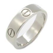 Pre-owned White Gold rings Cartier Vintage , Gray , Dames