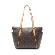 Pre-owned Canvas totes Louis Vuitton Vintage , Brown , Dames