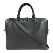 Pre-owned Leather louis-vuitton-bags Louis Vuitton Vintage , Black , D...