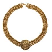 Pre-owned Metal chanel-jewelry Chanel Vintage , Yellow , Dames