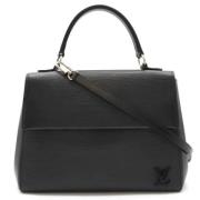 Pre-owned Leather louis-vuitton-bags Louis Vuitton Vintage , Black , D...