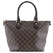 Pre-owned Canvas louis-vuitton-bags Louis Vuitton Vintage , Brown , Da...