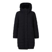 Gewatteerde Winter Parka Jas RRD , Black , Dames