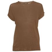 Pre-owned Fabric tops Balmain Pre-owned , Brown , Dames