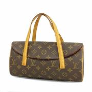 Pre-owned Fabric handbags Louis Vuitton Vintage , Brown , Dames