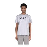 Katoenen T-Shirts A.p.c. , Gray , Heren