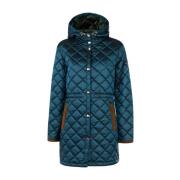 Gewatteerde Hooded Puffer Jacket Victoria Model Husky Original , Green...