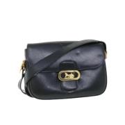 Pre-owned Leather celine-bags Celine Vintage , Black , Dames