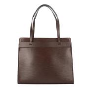 Pre-owned Leather louis-vuitton-bags Louis Vuitton Vintage , Brown , D...