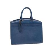 Pre-owned Leather louis-vuitton-bags Louis Vuitton Vintage , Blue , Da...