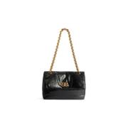 Monaco Kettingtas Balenciaga , Black , Dames