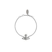 Grace Bas Relief Kristal Armband Vivienne Westwood , Gray , Dames