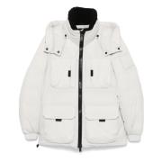 Waterdichte Stenen Jas Moose Knuckles , White , Heren