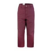 Rode werkbroek Single Knee Carhartt Wip , Red , Heren