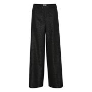 Stijlvolle Cahlina Broek Soaked in Luxury , Black , Dames