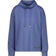 Basis Sweatshirt met Polyestermix Monari , Blue , Dames