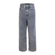 Jeans Straight - Bleu 44 Label Group , Gray , Heren