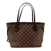 Pre-owned Canvas shoulder-bags Louis Vuitton Vintage , Brown , Dames