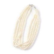 Pre-owned Fabric necklaces Tiffany & Co. Pre-owned , White , Dames