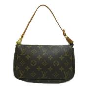 Pre-owned Canvas louis-vuitton-bags Louis Vuitton Vintage , Brown , Da...