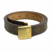 Pre-owned Fabric belts Louis Vuitton Vintage , Brown , Heren