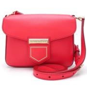 Pre-owned Leather shoulder-bags Givenchy Pre-owned , Red , Dames