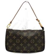 Pre-owned Canvas louis-vuitton-bags Louis Vuitton Vintage , Brown , Da...