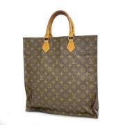 Pre-owned Fabric handbags Louis Vuitton Vintage , Brown , Dames