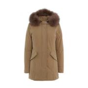 Arctic Parka met Teflon Finish Woolrich , Blue , Dames