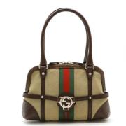 Pre-owned Canvas gucci-bags Gucci Vintage , Multicolor , Dames