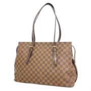 Pre-owned Fabric louis-vuitton-bags Louis Vuitton Vintage , Brown , Da...